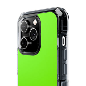 Chartreuse | Handyhülle für iPhone (Clear Impact Case – magnetisch)