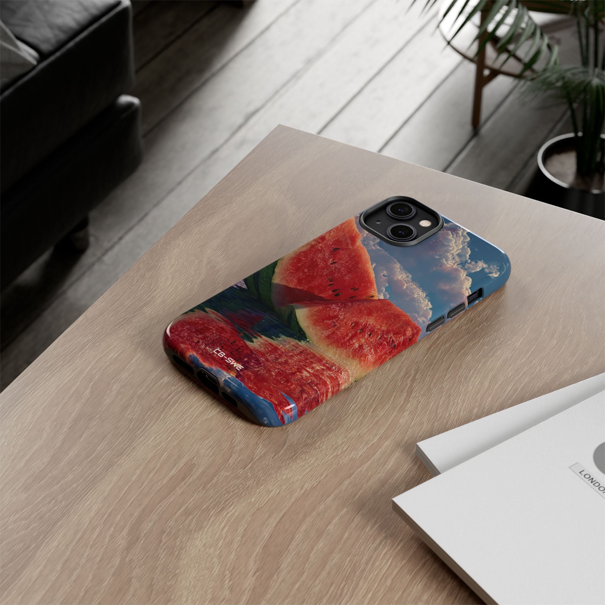 Watermelon Dream Reflection - iPhone Case