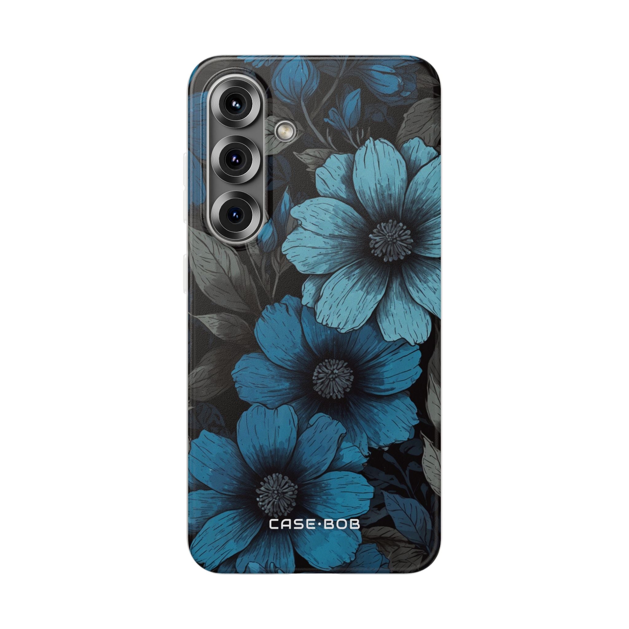 Blue Petal Radiance Samsung S25 Plus Case - Soft