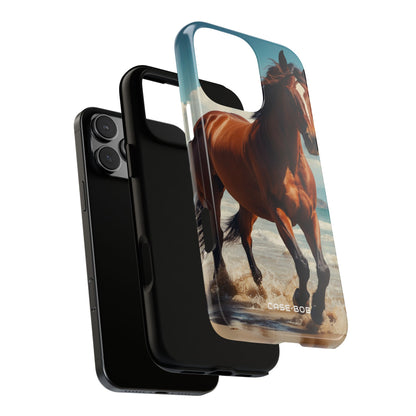 Blazing Horse iPhone 16 Pro Max Case - Tough