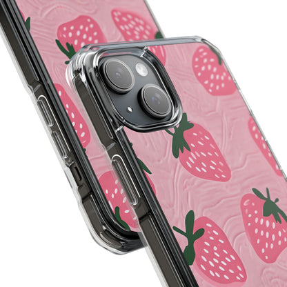 Summer Strawberry Delight iPhone Case - Impact