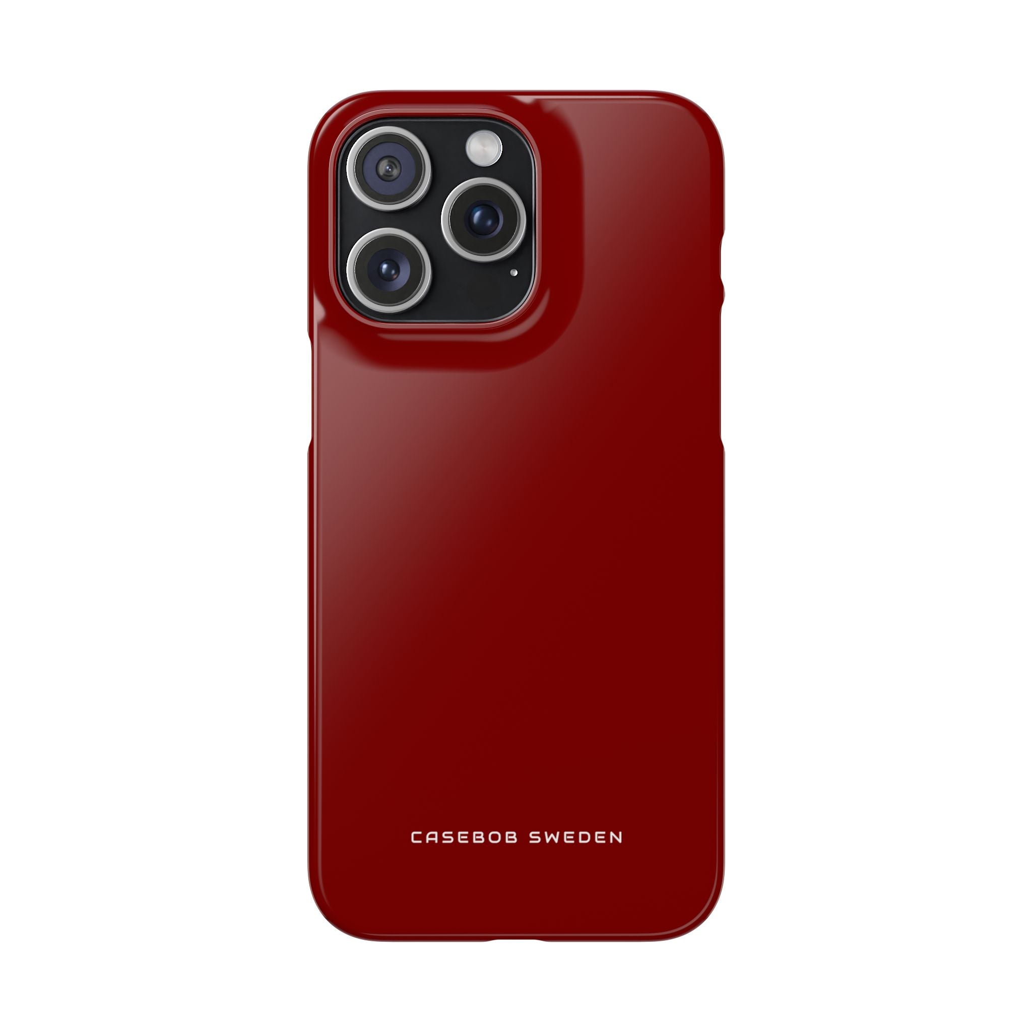 Maroon iPhone 15 - Slim Phone Case