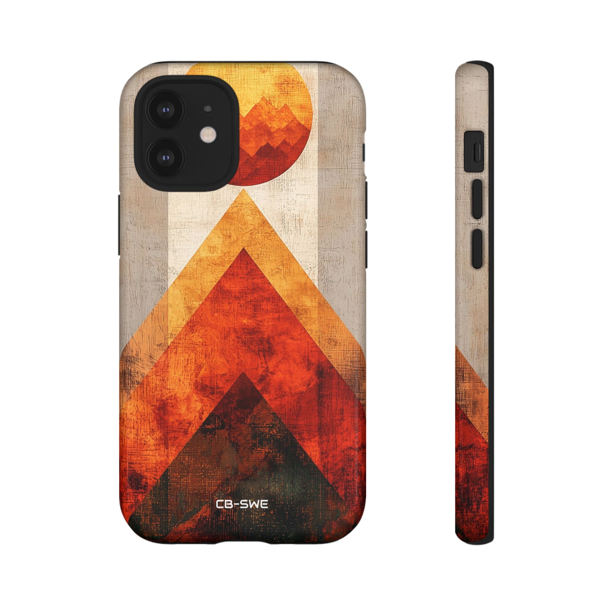 Sun Embraces Mountains - iPhone Case