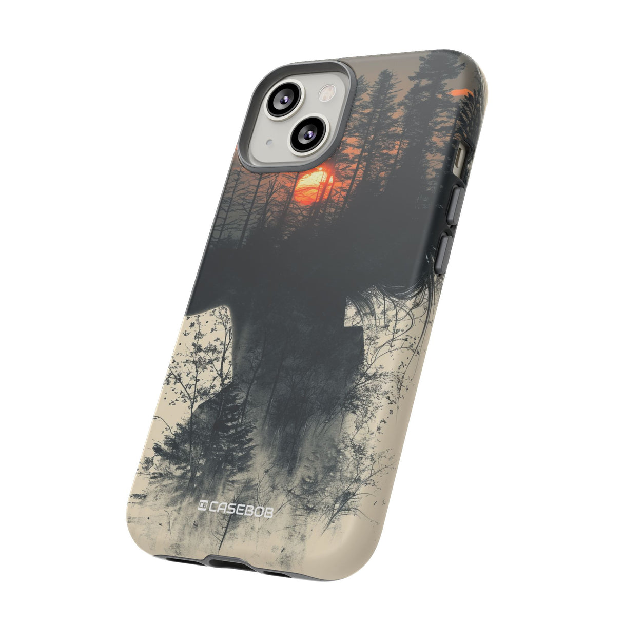 Tranquil Silhouette | Protective Phone Case for iPhone