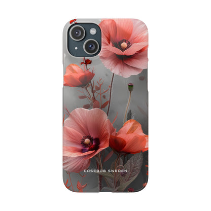 Ethereal Floral Elegance iPhone 15 - Slim Phone Case