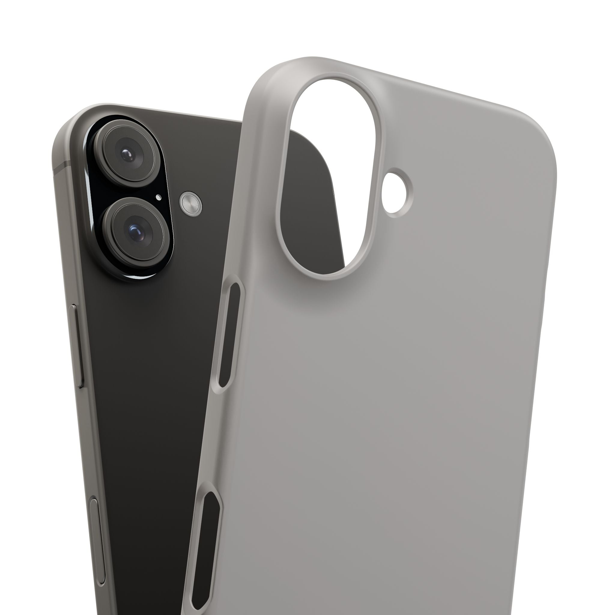 Dark Gray iPhone 16 - Slim Phone Case