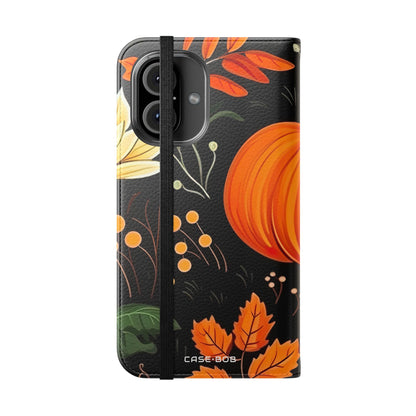 Pumpkin Glow - iPhone 16  Case - Wallet