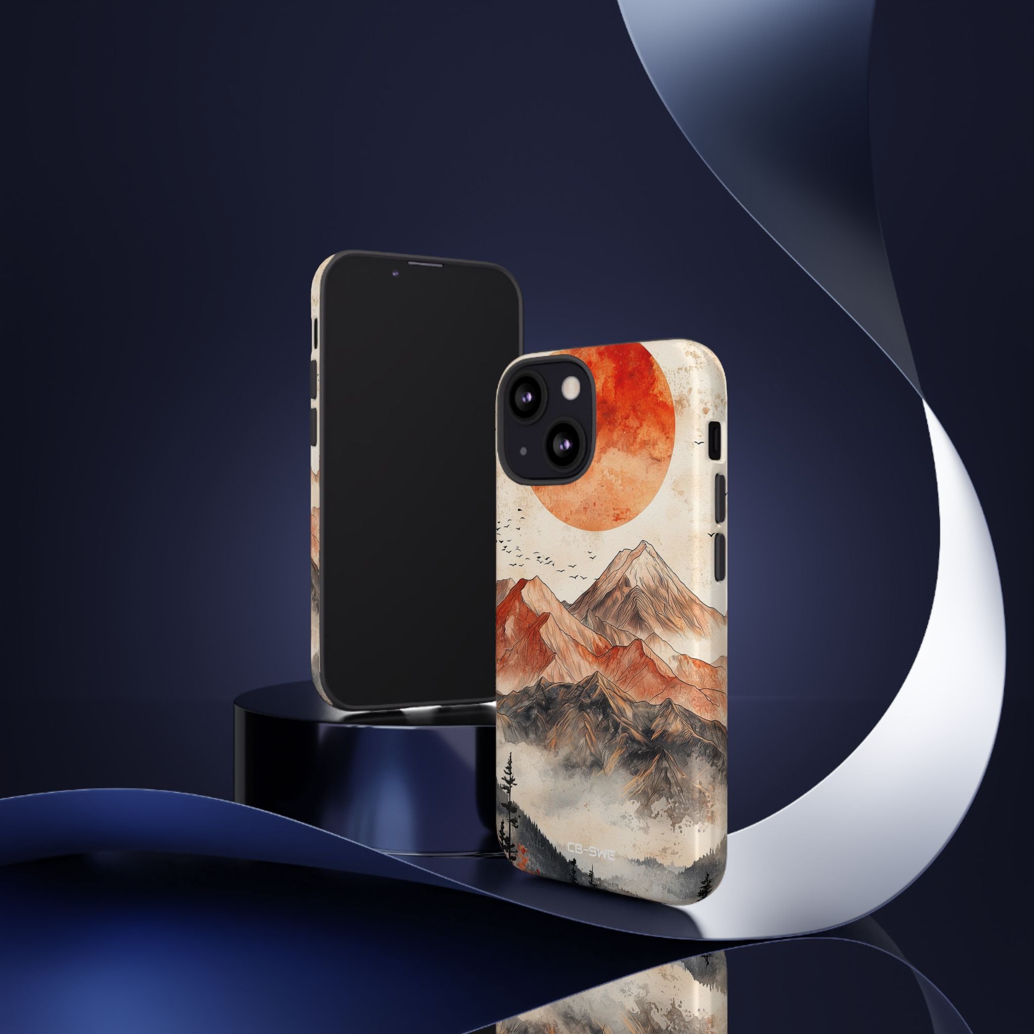 Mountains Greet Sun - iPhone Case