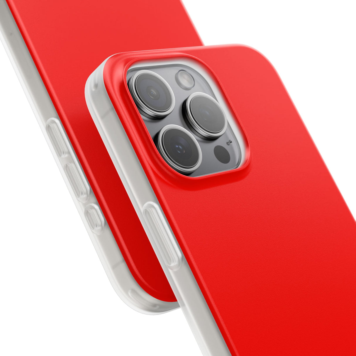 Candy Apple Red | Handyhülle für iPhone (Flexible Hülle) 