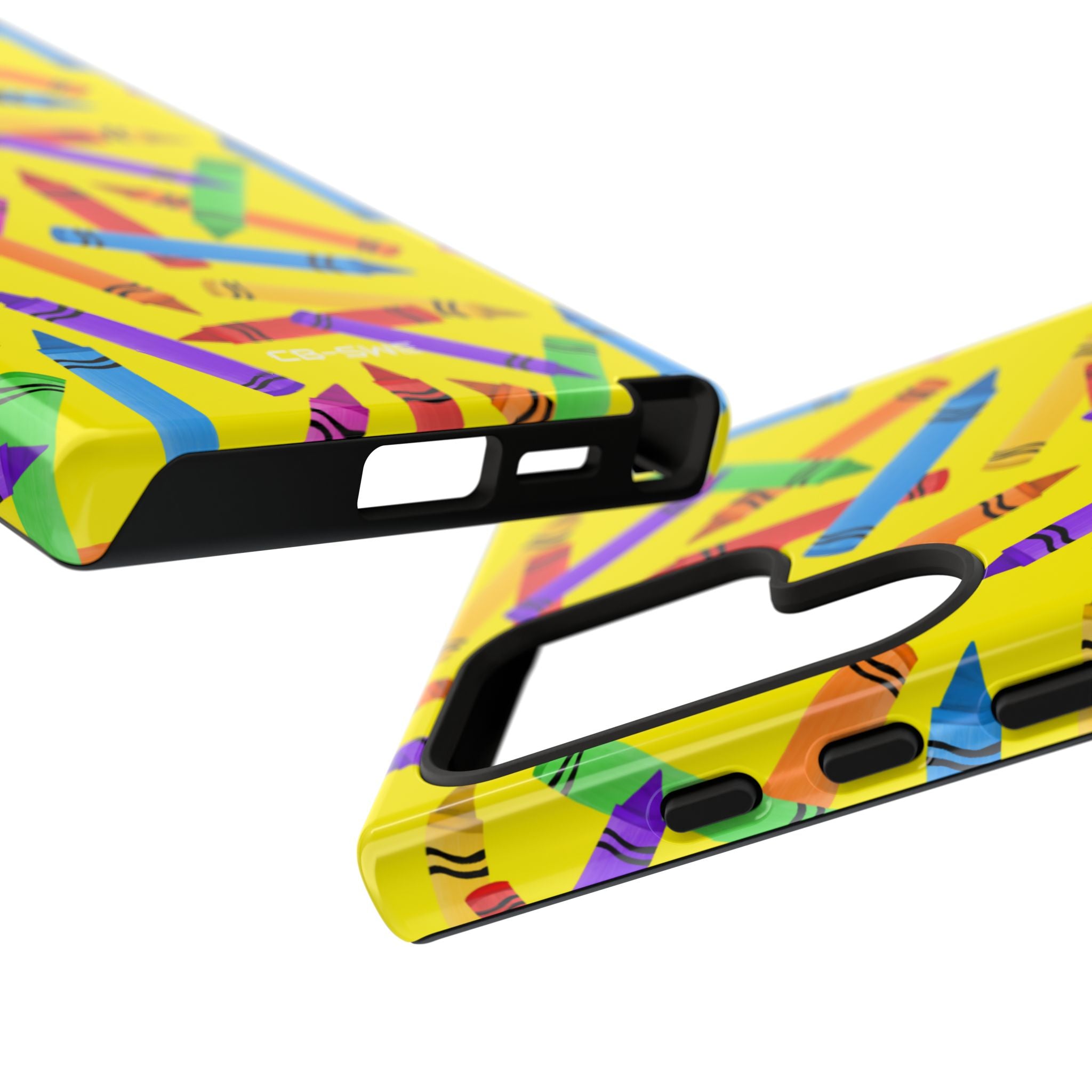 Crayons Scatter Playfully - Samsung Case