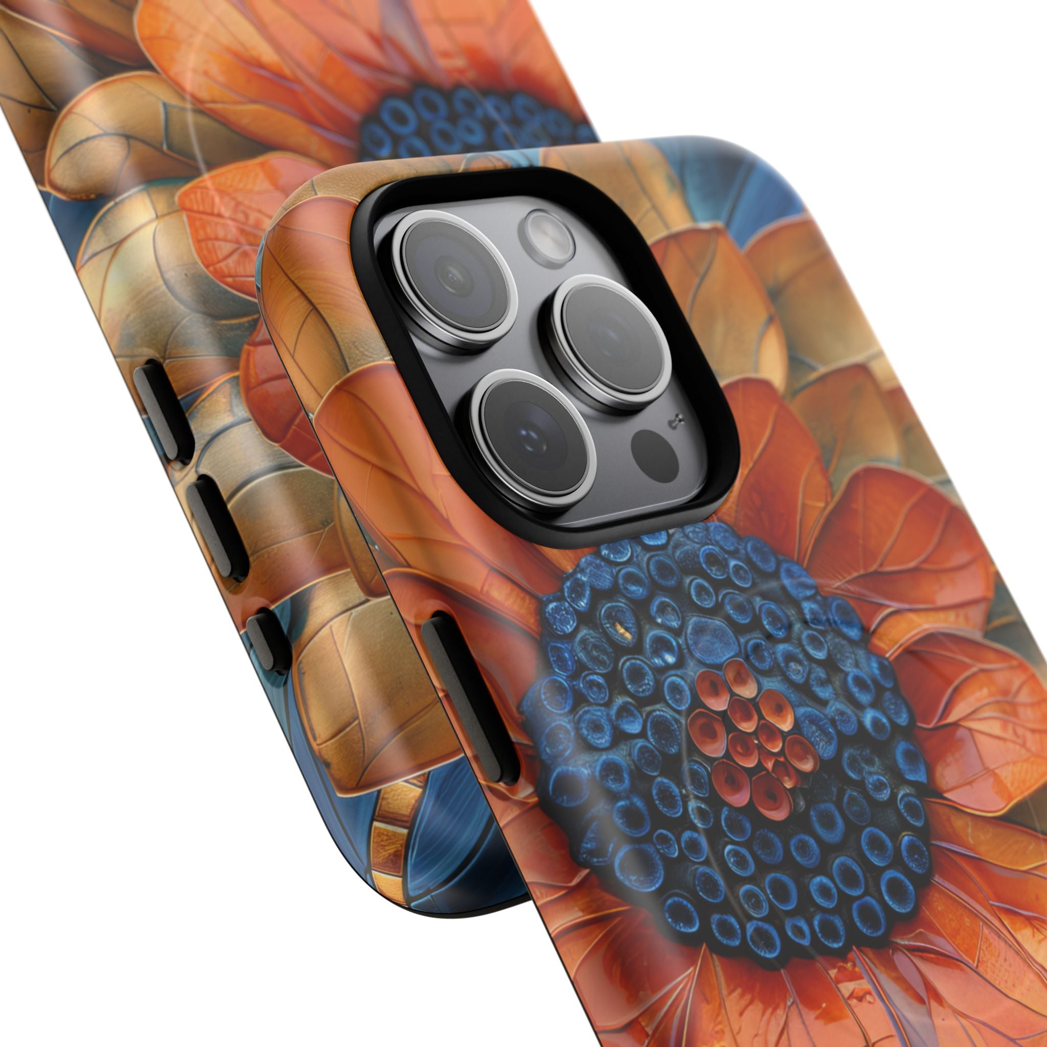 Mosaic Blossom Harmony iPhone 15 | Tough+ Phone Case