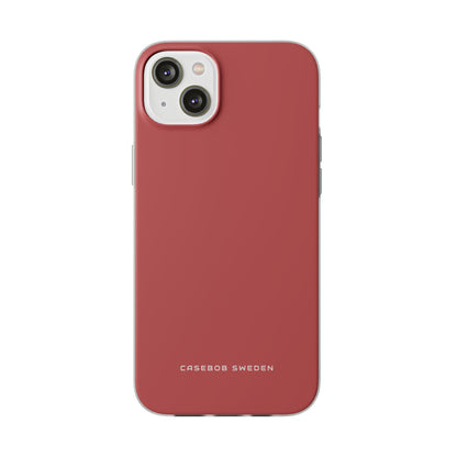 Indian Red iPhone 14 - Flexi Phone Case