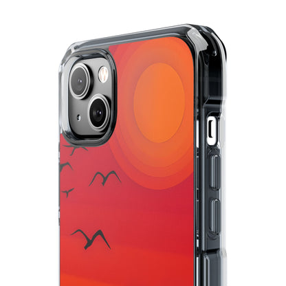 Summer Sunset Silhouettes iPhone Case - Impact