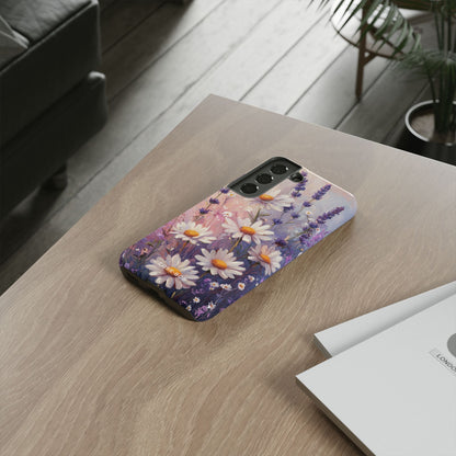 Daisy Lavender Bloom Samsung S22 Case - Tough