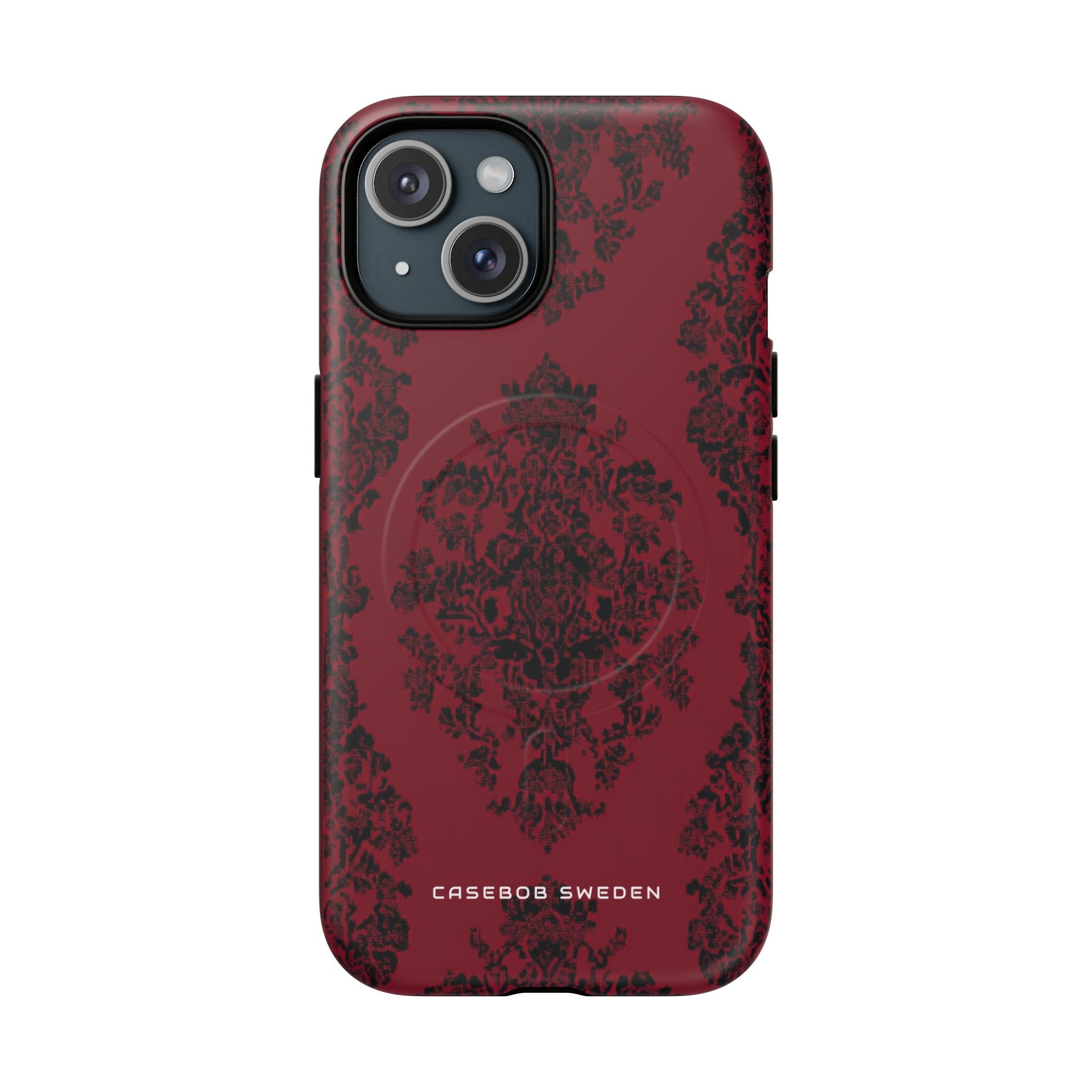 Gothic Crimson Elegance iPhone 15 | Tough+ Phone Case