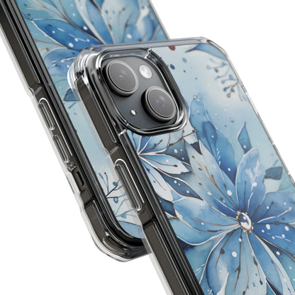 Floral Frost Embrace iPhone Case - Impact