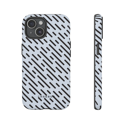 Monochrome Dash - Protective Phone Case