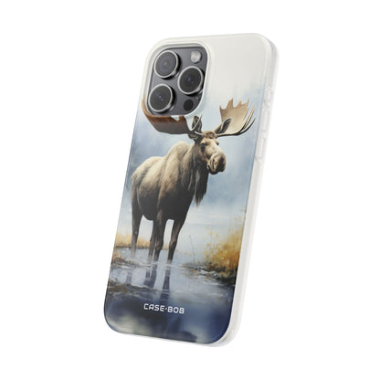 Moose Reflection iPhone 15 Pro Max Case - Soft