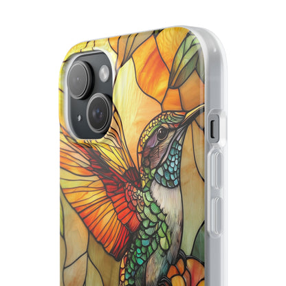 Hummingbird Radiance iPhone 15 Plus Case - Soft