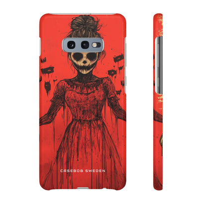 Haunting Scarlet Descent Samsung S10 - Slim Phone Case