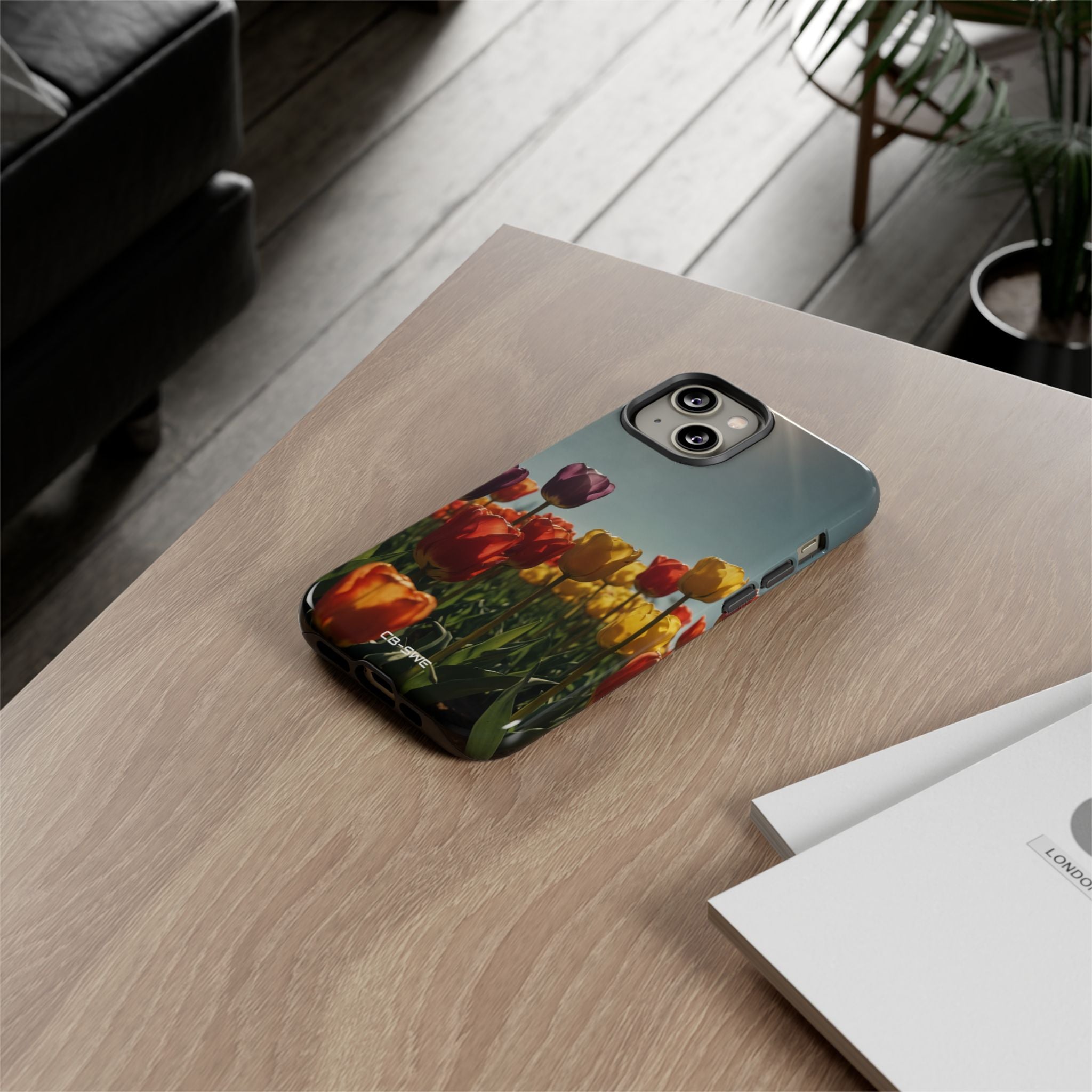 Tulips Embrace Sunlight - iPhone Case