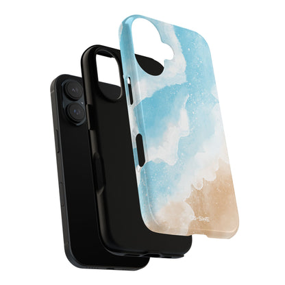 Serene Coastal Whispers - iPhone Case