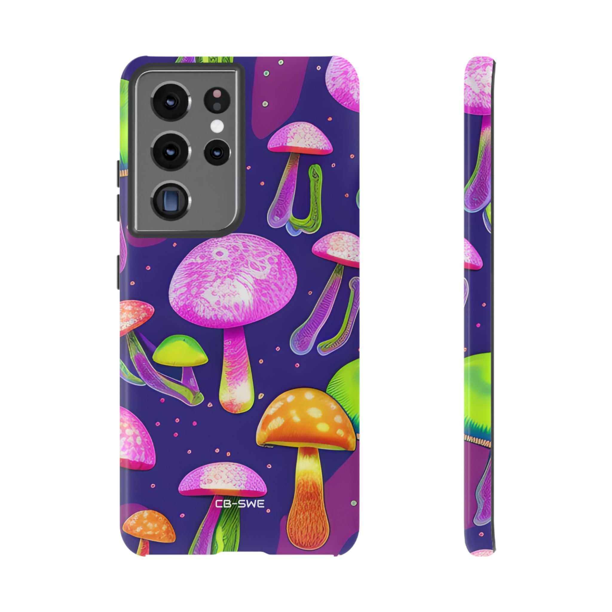 Neon Mushroom Dreams - Samsung Case