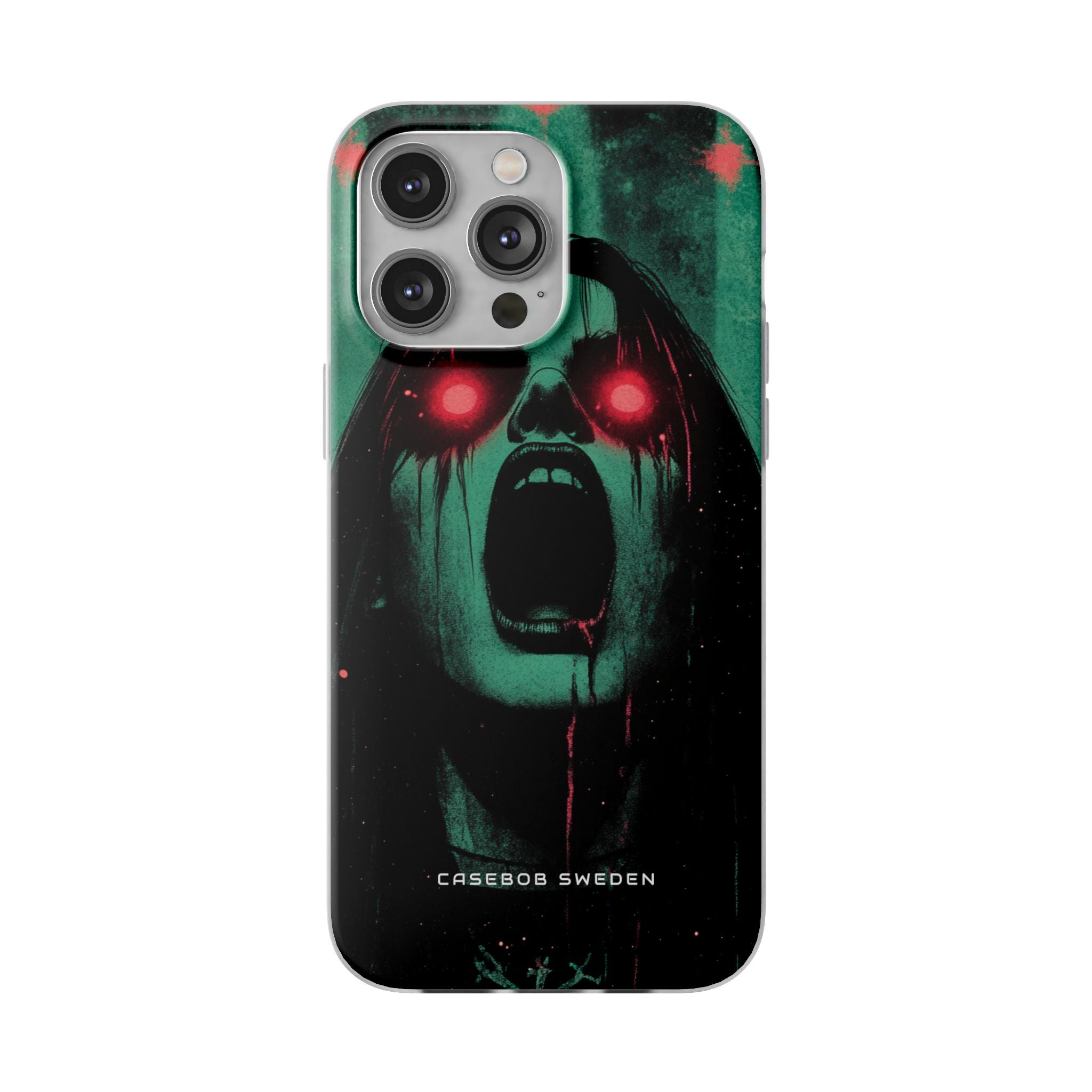 Haunting Glow of Gothic Eyes iPhone 14 - Flexi Phone Case