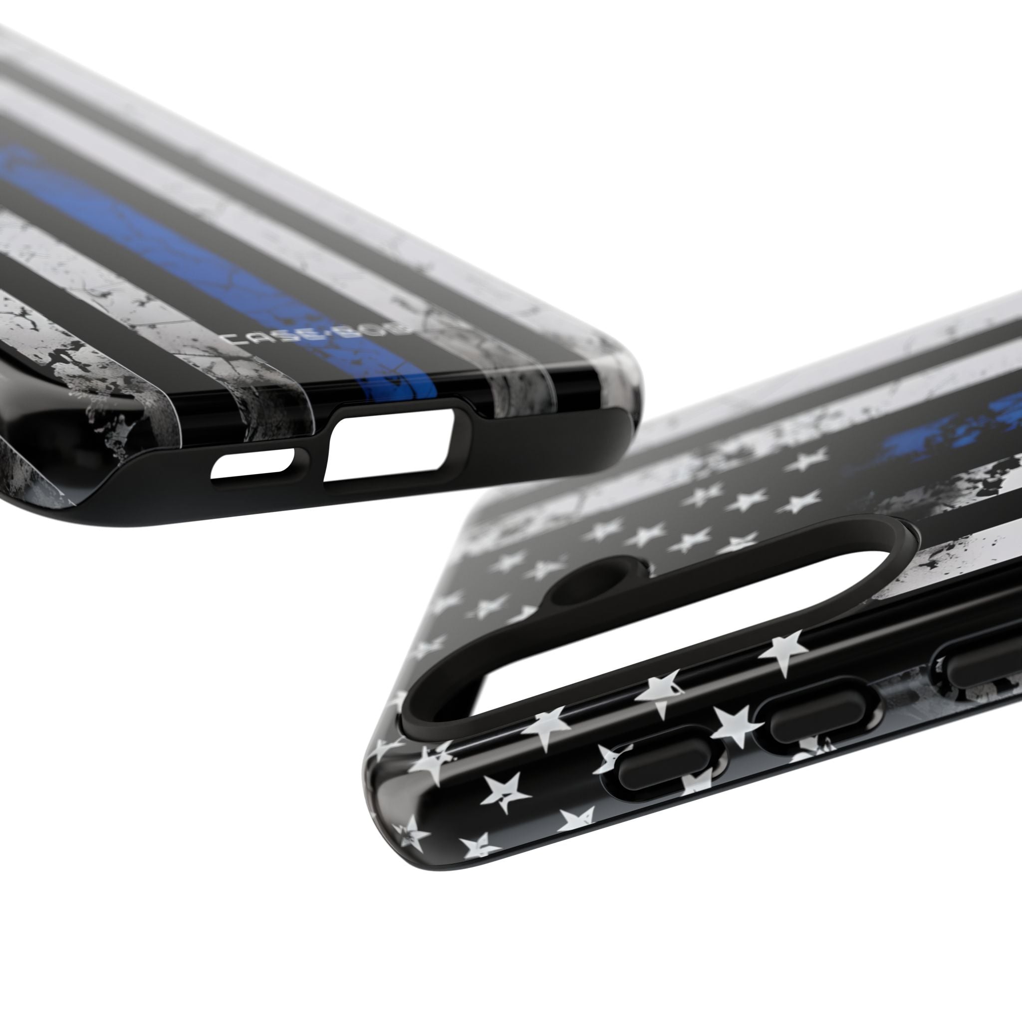 Blue Stripe Flag Samsung S24 Case - Tough