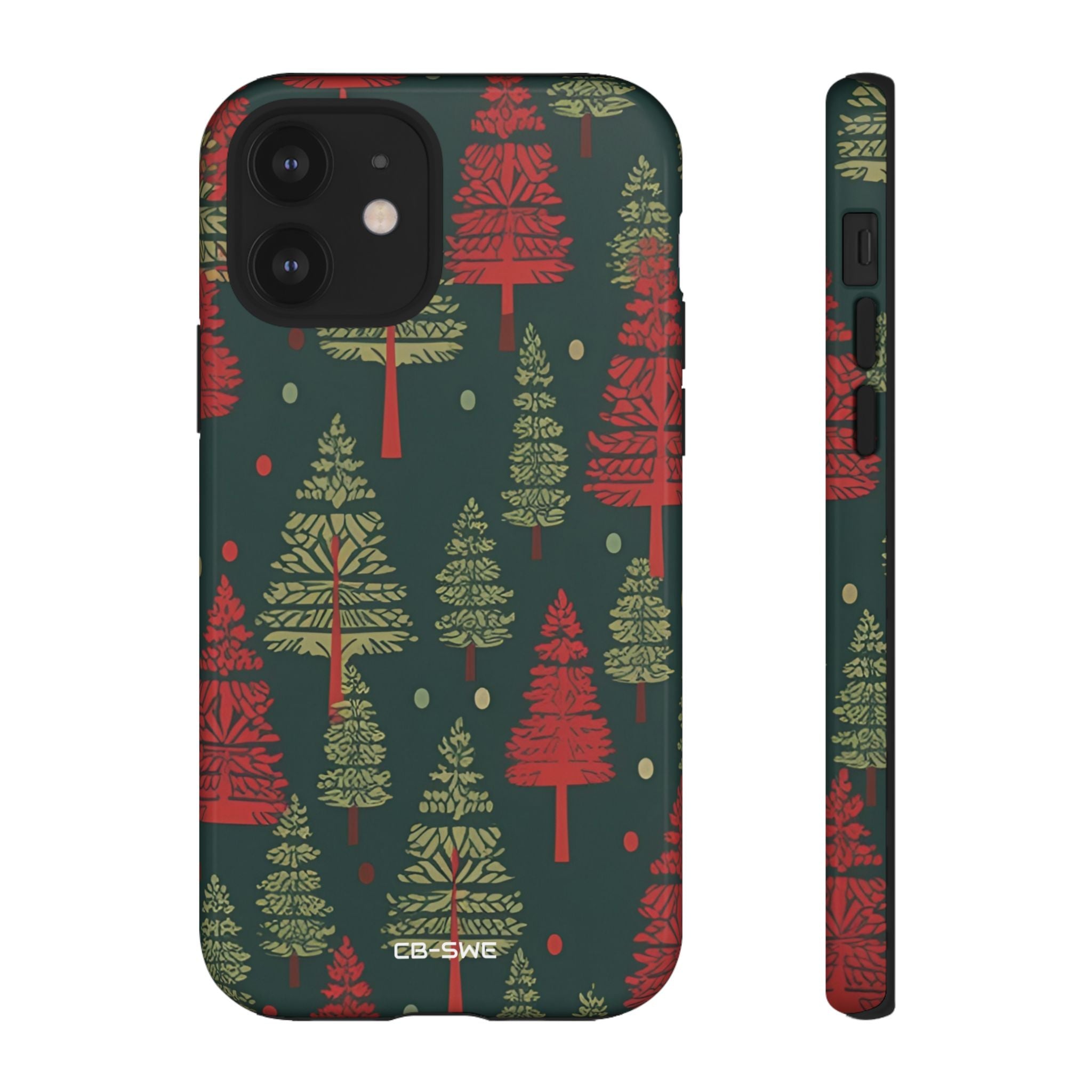 Trees Dance Playfully - iPhone Case