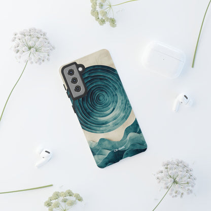 Waves Embrace Circles - Samsung Case