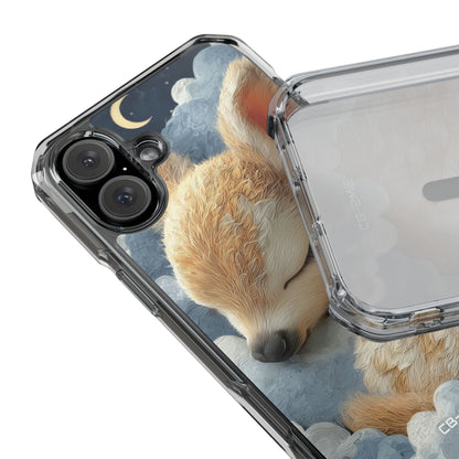 Dreaming Fawn Sleeps iPhone Case - Impact
