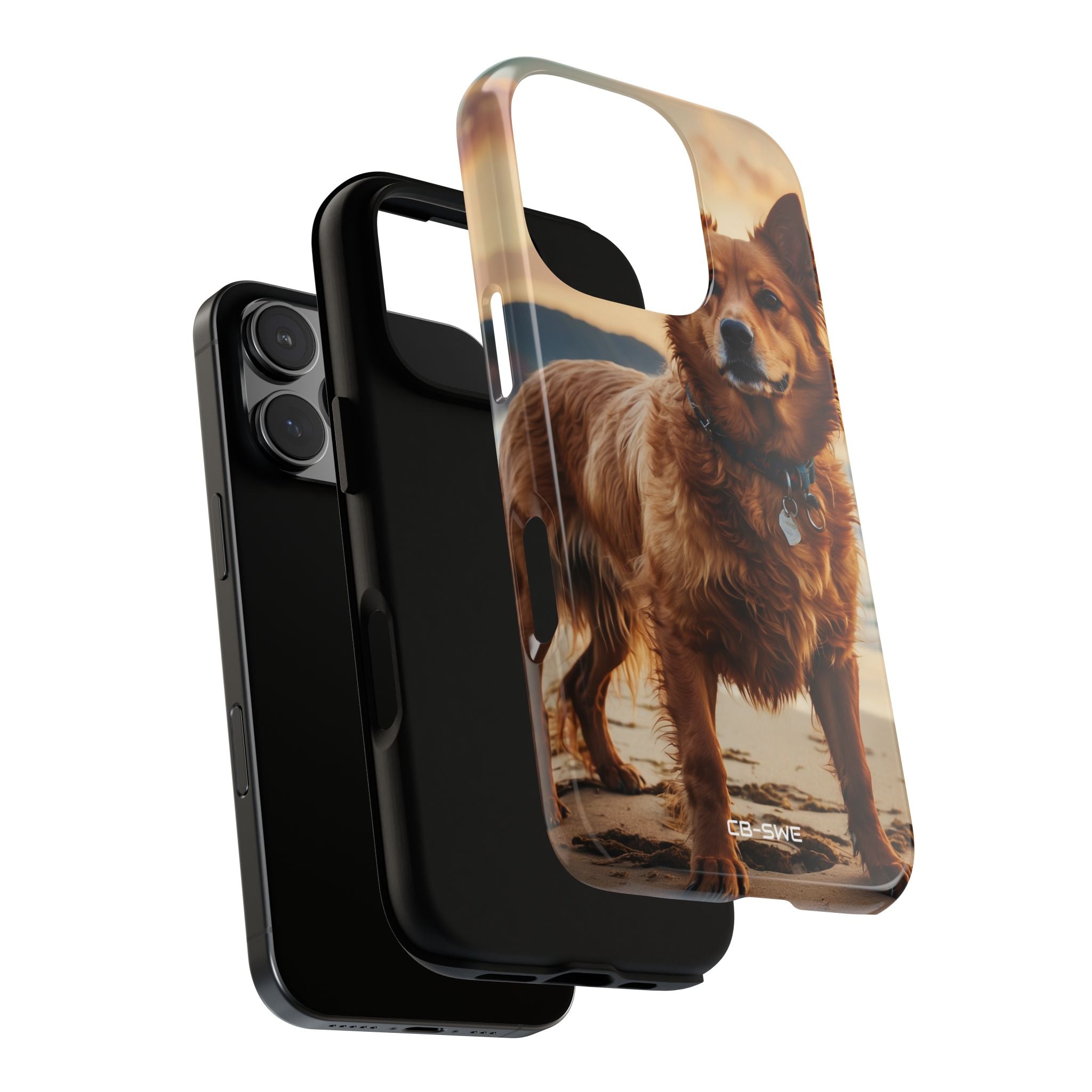 Golden Dog Plays - iPhone Case
