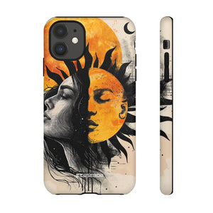 Sunlit Duality | Protective Phone Case for iPhone