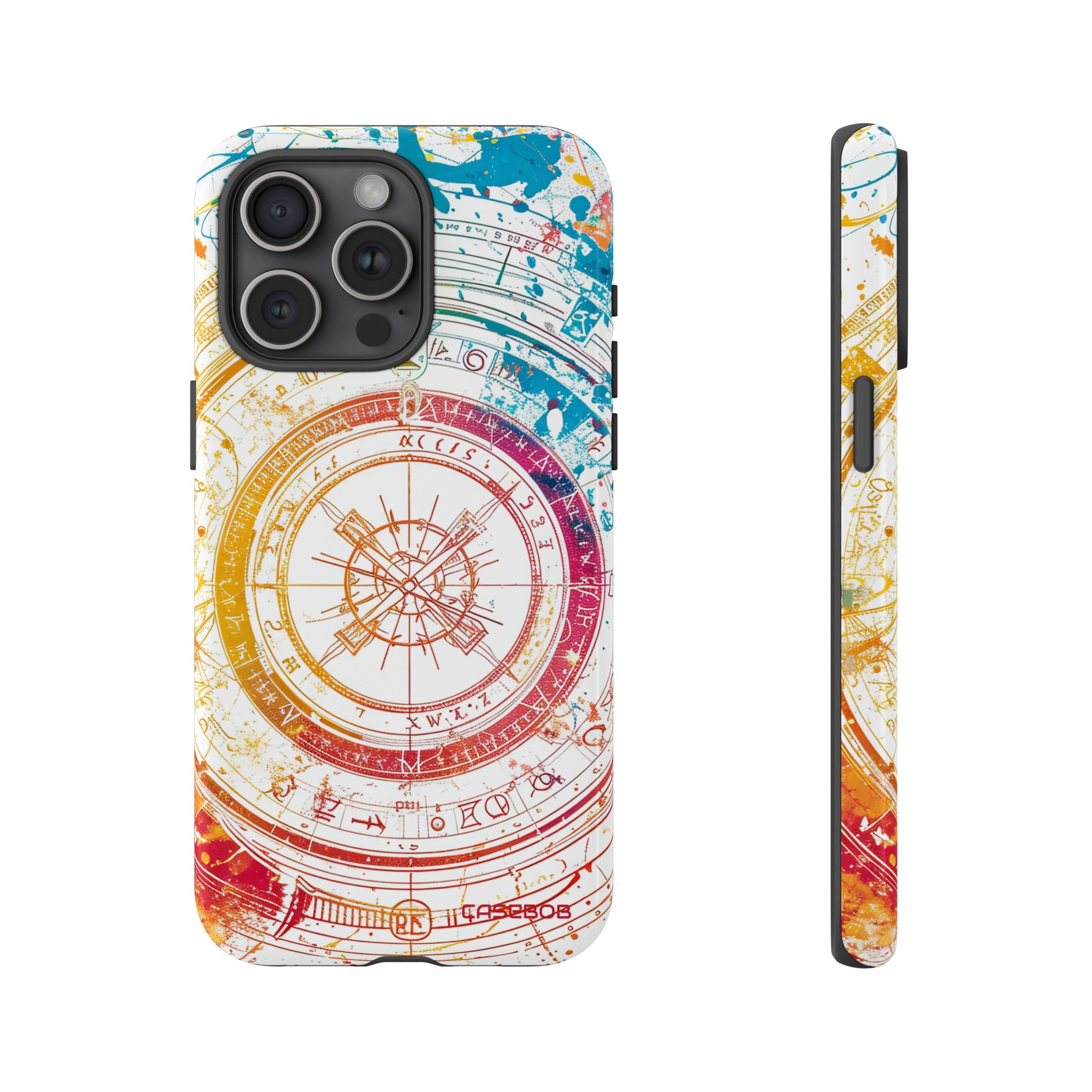 Astrological Wheel Wonders - Protective Phone Case