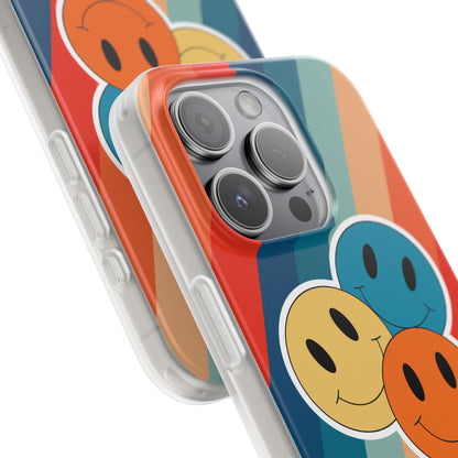 Triple Smile Breeze iPhone 15 Pro Case - Soft