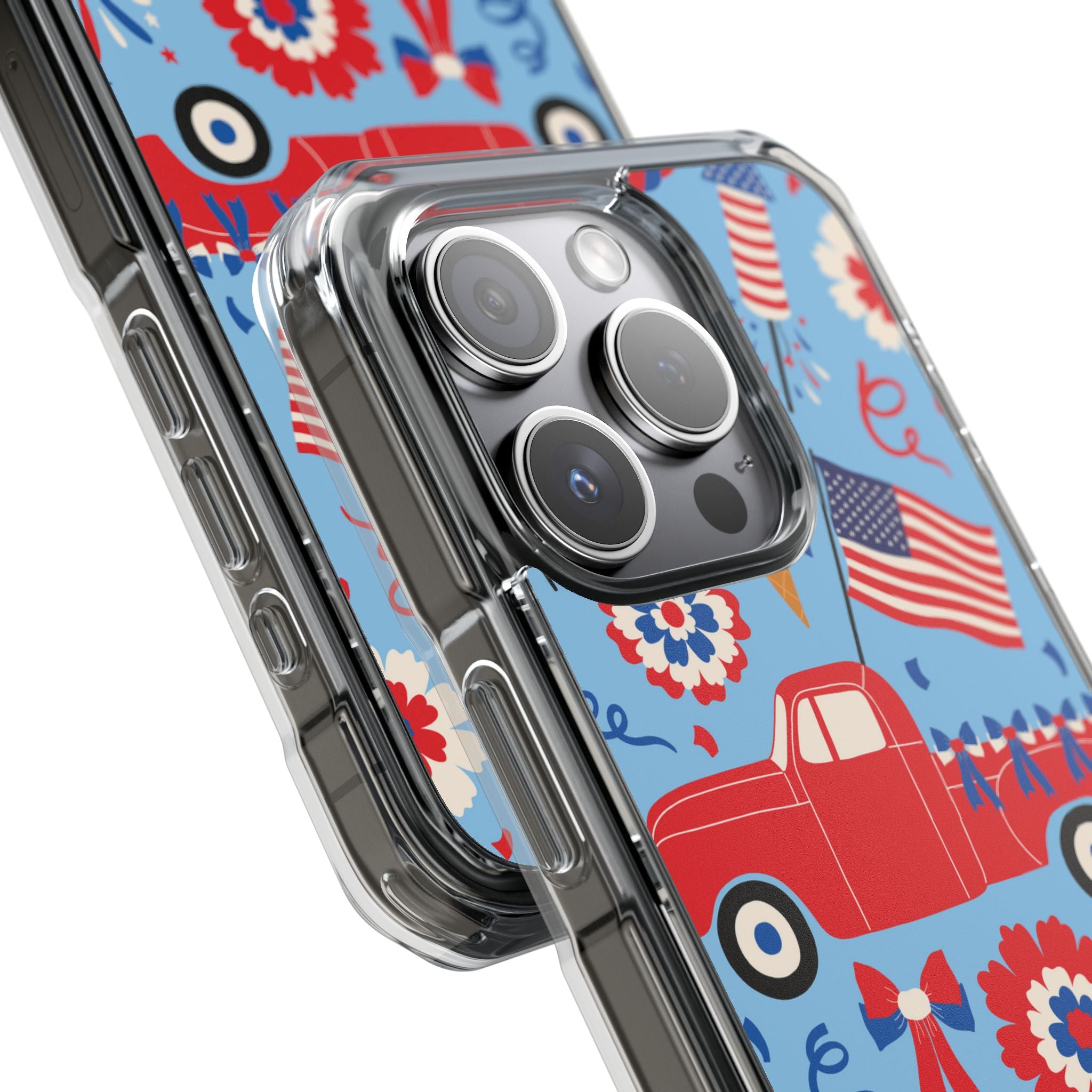 Festive Truck Parade iPhone Case - Impact