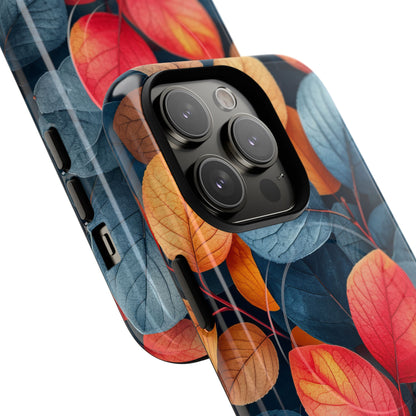 Vibrant Nature Leaves - Tough + MagSafe® iPhone 14 Phone Case