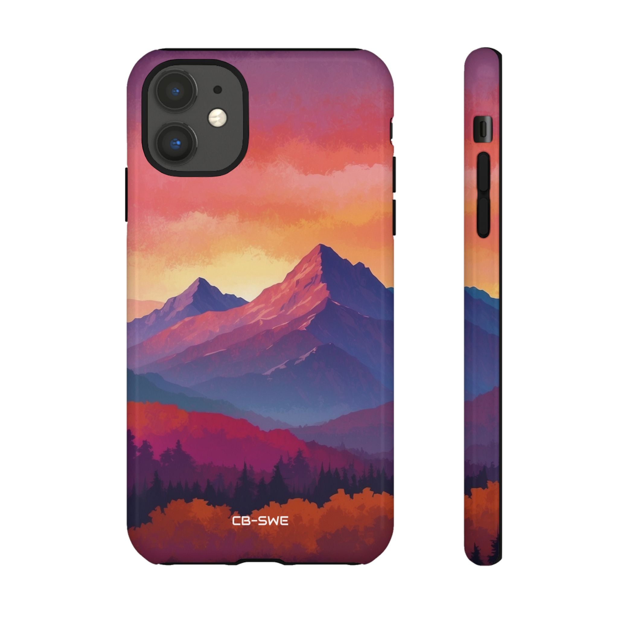 Mountain Peaks Rise - iPhone Case