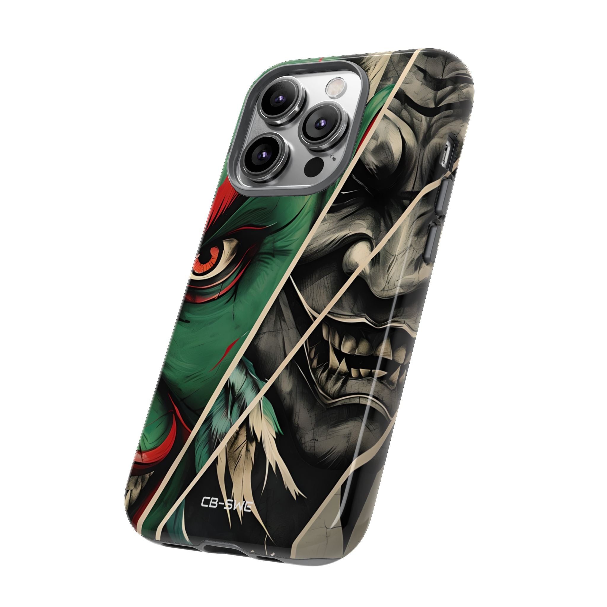 Demonic Panels Clash - iPhone Case
