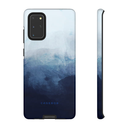 Abstract Blue Gradient - Protective Phone Case