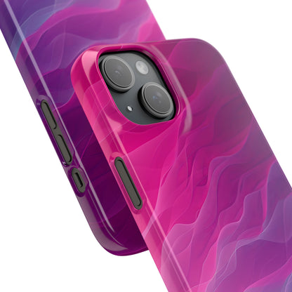 Gradient Oceanflow Waves iPhone 15 - Slim Phone Case