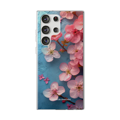 Blossom Serenity Case - Flexi Samsung S23 Phone Case