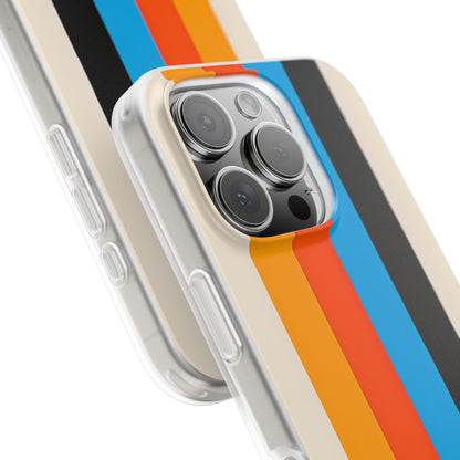 Vivid Stripe Harmony iPhone 16 Pro Case - Soft