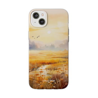 Glowing Sunrise iPhone 14 Plus Case - Soft