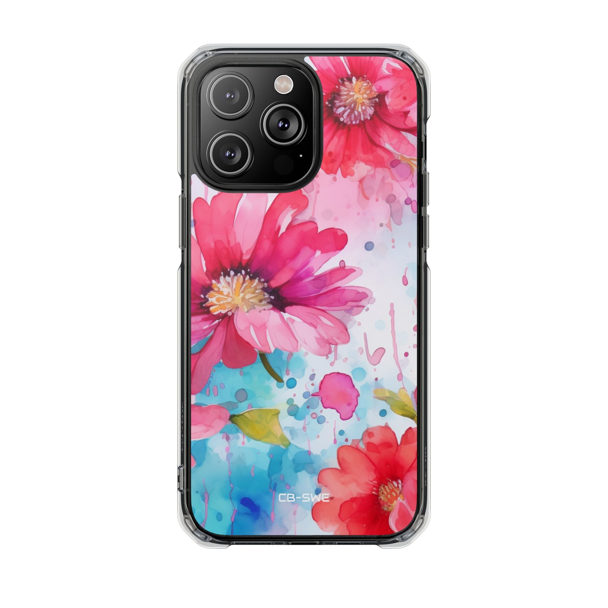 Vibrant Floral Dance iPhone Case - Impact