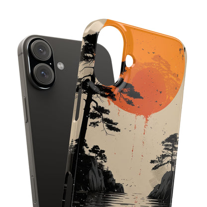 Zen Serenity Sunscape iPhone 16 - Slim Phone Case