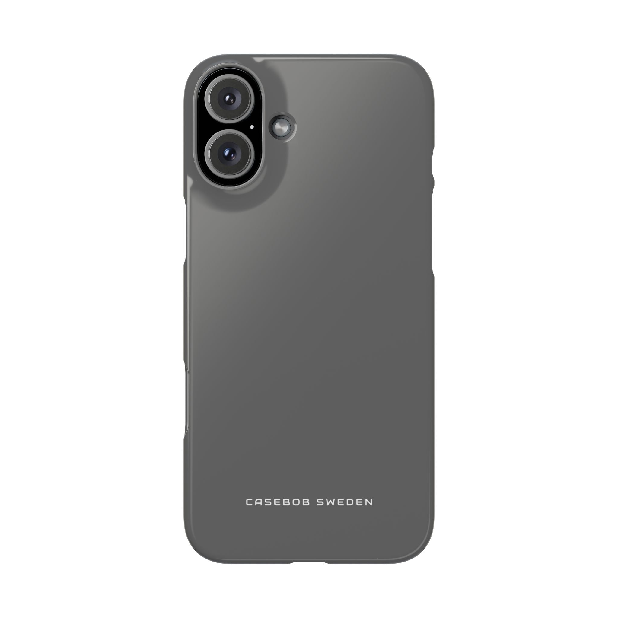 Dim Gray iPhone 16 - Slim Phone Case