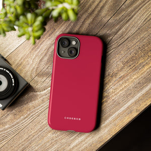 Bright Maroon - Protective Phone Case