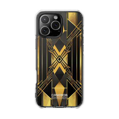 Golden Deco Symphony iPhone 16 - Impact Clear+